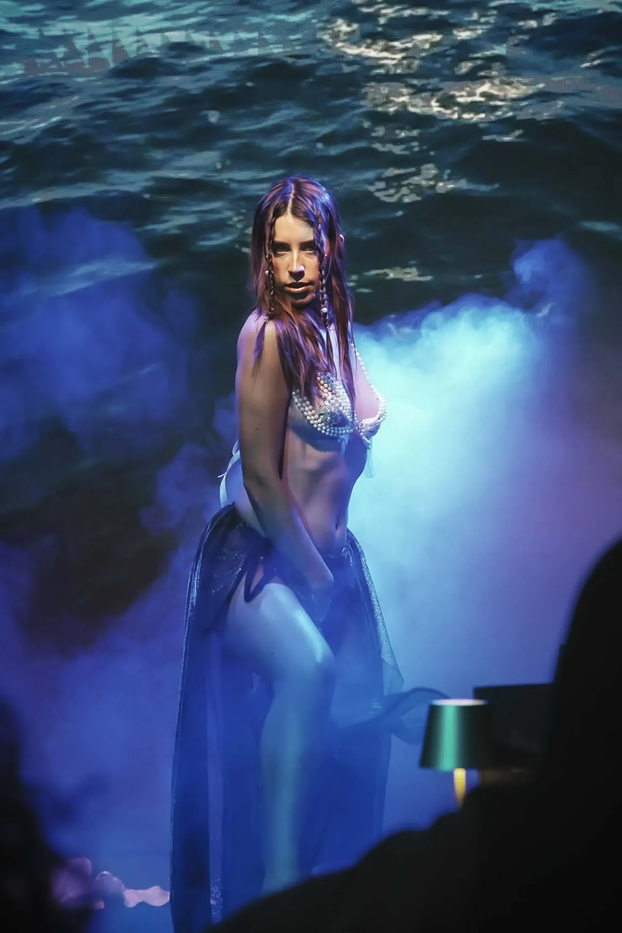 live aerial performance art show