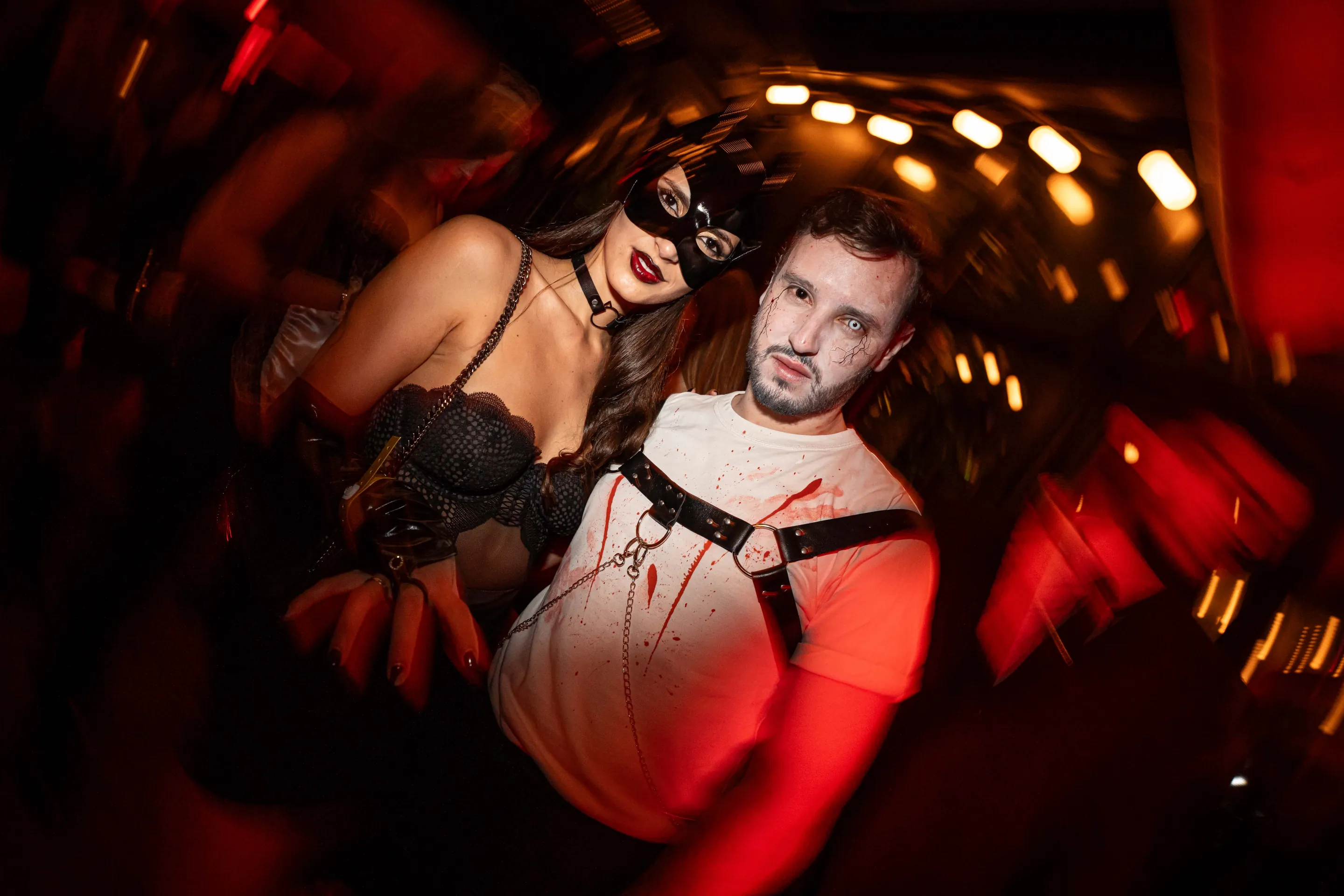 private member-only party, halloween party, fancy dress party