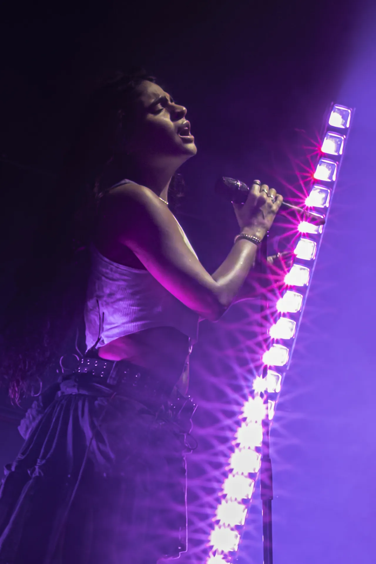 Angara Musician Duo photography featuring immersive visuals, pulsating energy, and audience interaction at a concert.