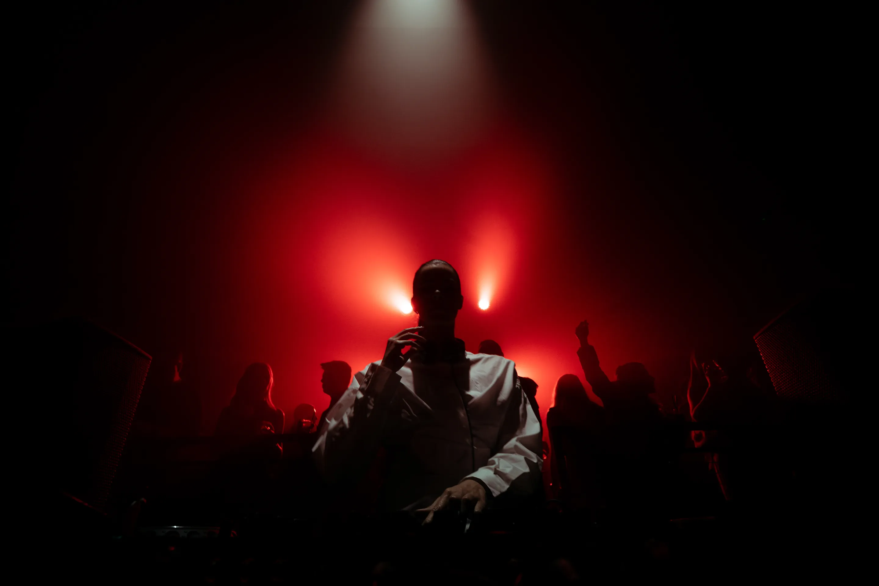 Live concert photography capturing musicians performing on stage with dynamic lighting and energetic crowd engagement.